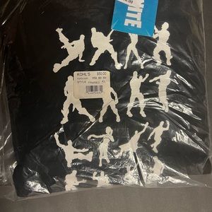 Fortnite Emote Dance Epic Games Black Hoodie  Mens Size XL XLarge NWT